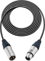 4 Conductor Audio Cable 3-Pin XLR Male to Female