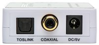 SES-ADDA1 Audio Converter - Bidirectional Coax/TOSLINK with Selectable Input