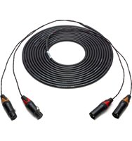 2-Channel Audio Snake XLR Male to Female 2XLM-2XLF