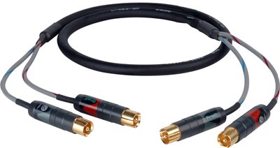 Professional Audio Cable 2 RCA to 2 RCA PROFI-2RCA-C