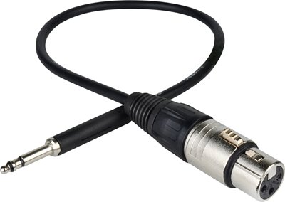 Patch Cable Bantam TT Plug to XLR Female TT/XF
