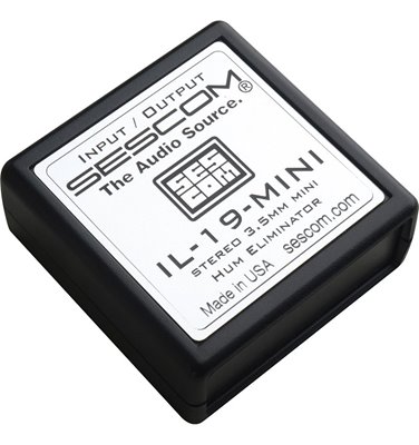 IL-19-MINI Hum Eliminator 3.5mm Stereo Mini I/O