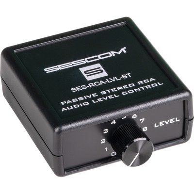 SES-RCA-LVL-ST Stereo Single RCA Volume Control