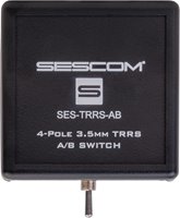 SES-TRRS-AB Passive 3.5mm A/B TRRS Switch with Ground Switching