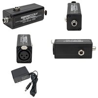 SES-BUB-1206 Active 1-Channel Balanced XLR to Unbalanced RCA Audio Converter