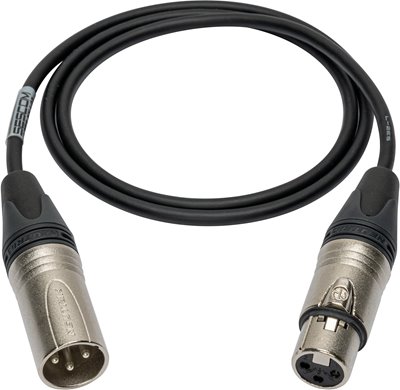 Sub-miniature Mic Cable Series 3-Pin XLR Male to 3-Pin XLR Female