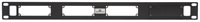 SES-X-RM2 1RU Rack Mount for 4 Sescom SES-X-FA2LRL01 or SES-X-FA2LRT01 Audio Fiber Transmitters and/or Receivers