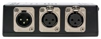 SES-XLR-AB2 Two Source to One Destination 2-Channel Balanced Passive XLR A/B Stereo Audio Switch
