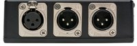 SES-XLR-RGAB2 One Source to Two Destination 2-Channel Balanced Passive XLR A/B Stereo Audio Switch