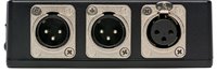 SES-XLR-RGAB2 One Source to Two Destination 2-Channel Balanced Passive XLR A/B Stereo Audio Switch