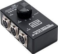SES-XLR-ABC Balanced Audio Pro Grade XLR A/B/C Passive Switch