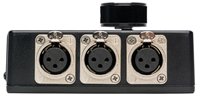 SES-XLR-ABC Balanced Audio Pro Grade XLR A/B/C Passive Switch