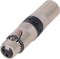 SES-INLINE-EMCF In-Line Ground Lift RF Filter XLR Male to Neutrik EMC Female