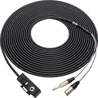 Boom Mic to Camera Cable with XLR & 1/4 Inch Connectors ABOOM