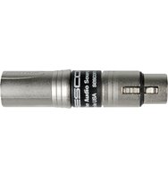 SES-INLINE-EMCM In-Line Ground Lift RF Filter XLR Female to Neutrik EMC Male