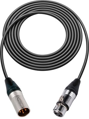 Digital AES/EBU Patch Cable Female XLR to Male XLR High-Flex 1800F-XMF