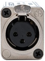 SES-AES-EBU-1 XLRF to 75 Ohm BNC Female AES/EBU Impedance Transformer