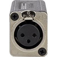 SES-AES-EBU-1 XLRF to 75 Ohm BNC Female AES/EBU Impedance Transformer