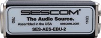 SES-AES-EBU-2 BNC Female to XLR-M AES/EBU Impedance Transformer