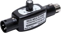 SES-MULTI-PAD 6-Position Variable Attenuator
