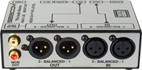 SES-ON-THE-LEVEL RCA to XLR Audio Level Converter with Level Controls