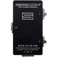 SES-XLR-AB Balanced Audio Pro Grade XLR A/B Passive Switch