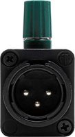 SES-MKP-23 Line Tap Adapter with Male XLR to 3 Binding Posts