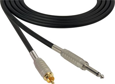 4 Conductor Audio Cable 1/4 Inch TS Male to RCA Male