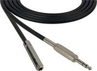 4 Conductor Audio Cable 1/4 Inch TRS Male to 1/4 Inch TRS Female
