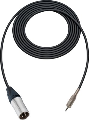 Sescom Canare Star-Quad Audio Cable XLR Male to 3.5mm TS Male to XLR Male