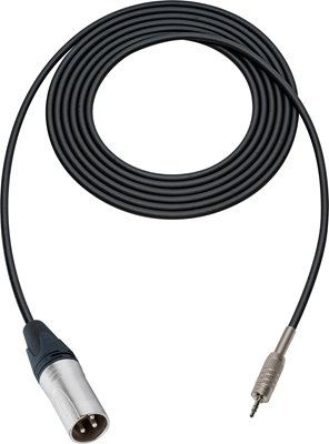 4 Conductor Audio Cable 3.5mm TRS Male to XLR Male