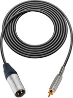 Sescom Canare Star-Quad Audio Cable RCA Male to XLR Male