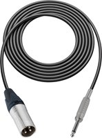 4 Conductor Audio Cable XLR Male to 1/4 Inch TS Male