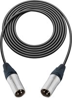4 Conductor Audio Cable 3-Pin XLR Male to Male